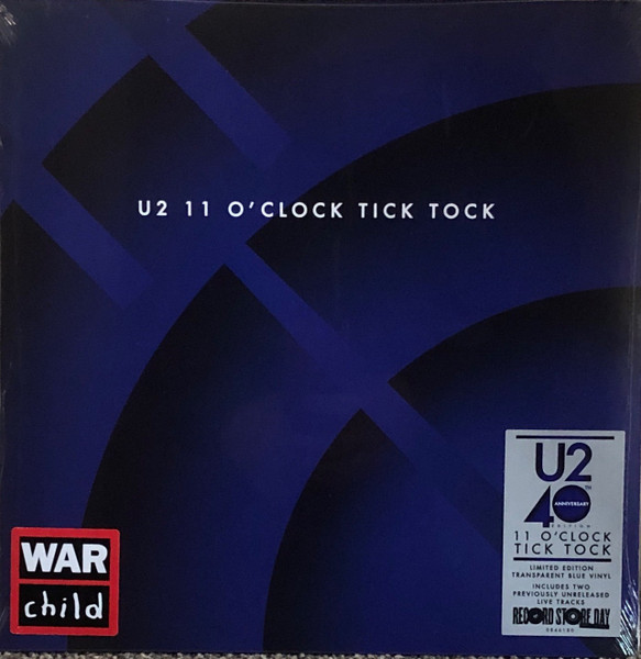 U2 - 11 O´CLOCK TICK TOCK - BLUE VINYL